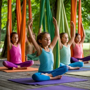 Акробатика + йога в гамаках (дополнительные занятия)